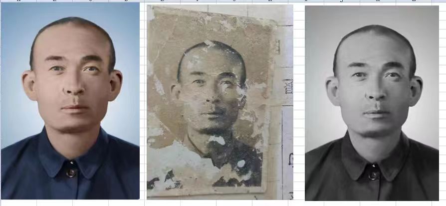 大丰镇老照片模糊修复-21